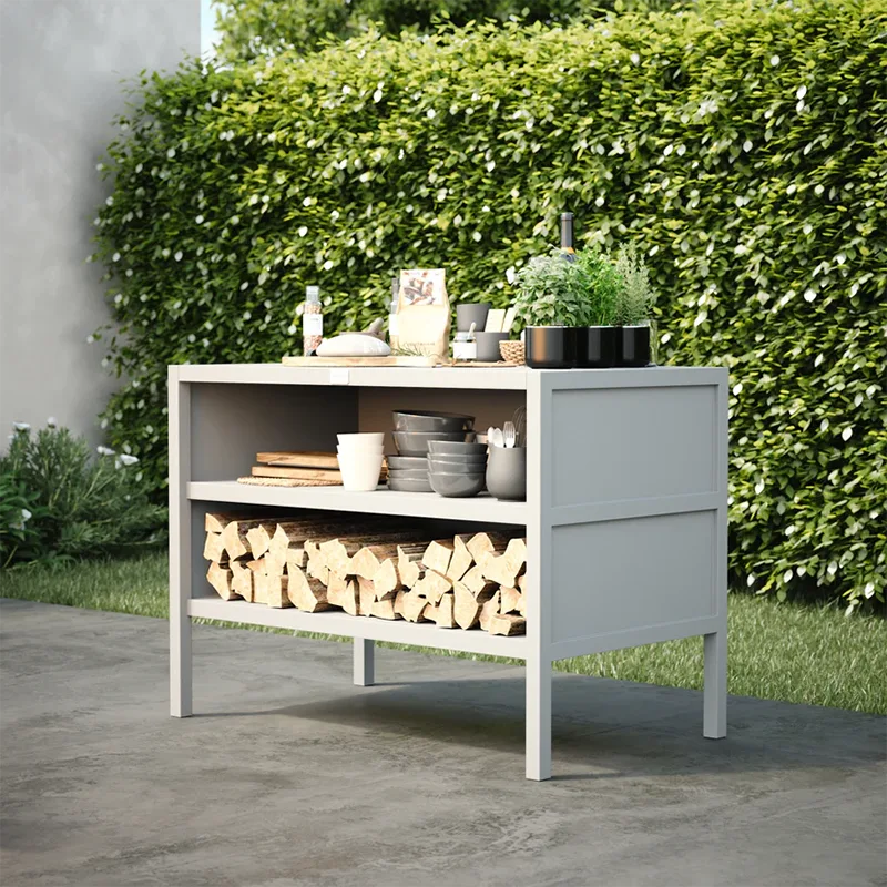 Double Layer Outdoor Kitchen Cabinet Double Layer Outdoor Kitchen Cabinet